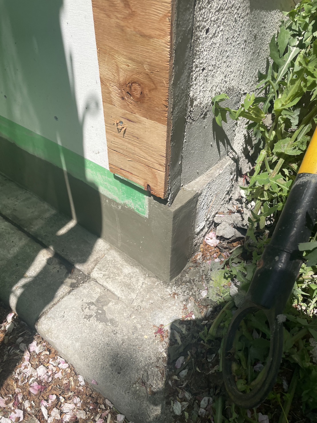 外壁欠損補修